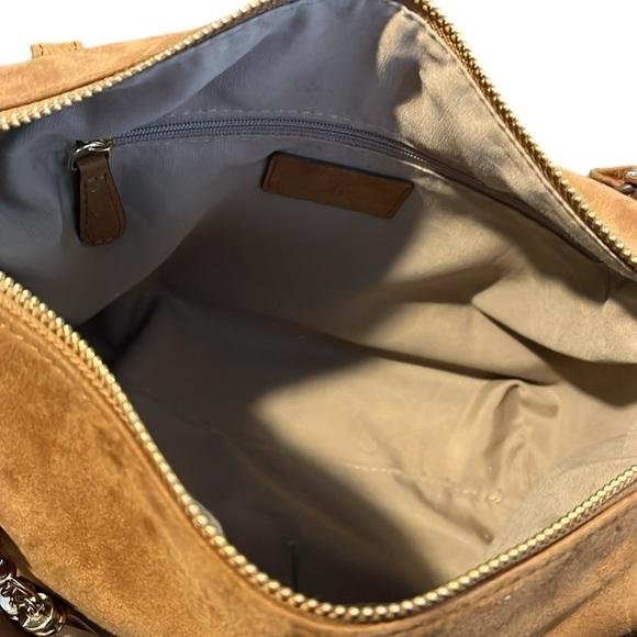 Nanette Lepore Clarissia  Satchel Fuax Fur Bag - Picture 6 of 7